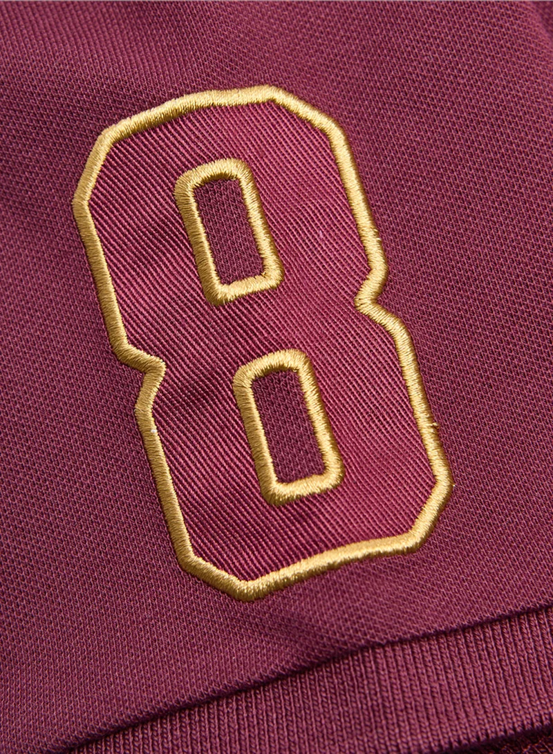 GIORDANO  Women’s Slim Fit Embroidered Napoleon Polo for Women | Best Price UAE